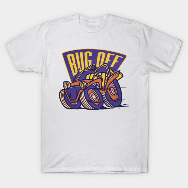 Bug off beach car T-Shirt by Picasso_design1995